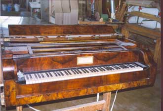 Hammerflügel Joseph Baumgartner 1830 - bei J. C. Neupert Bamberg Hammerflügel Joseph Baumgartner 1830 - bei J. C. Neupert Bamberg